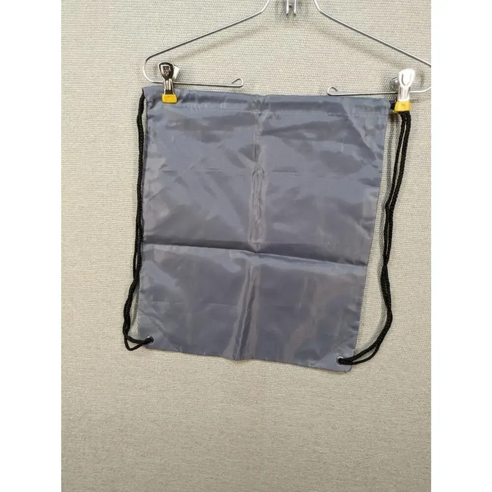 CJ Wilson Racing Backpack Cinch Sack Gray -0224